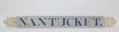 CARVED AND PAINTED NANTUCKET Q