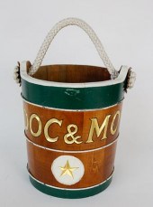 CARVED AND PAINTED NAUTICAL SH