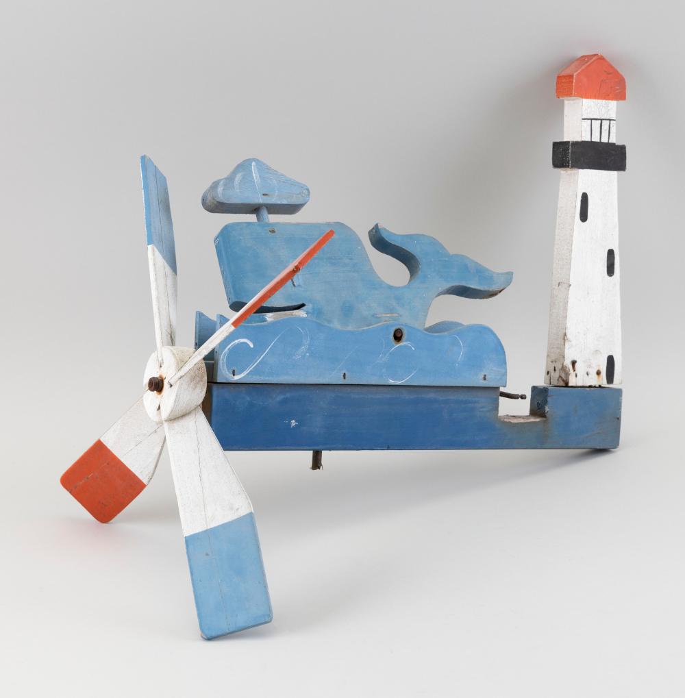 CARVED AND PAINTED NAUTICAL
