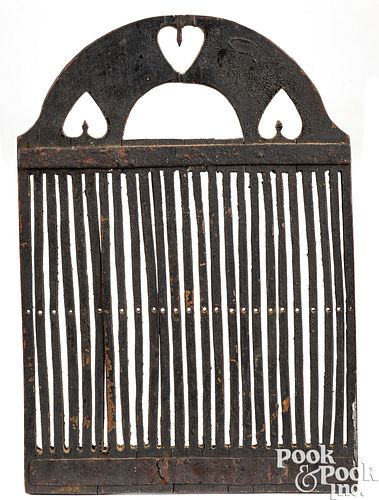 CARVED AND PAINTED TAPE LOOM, EARLY