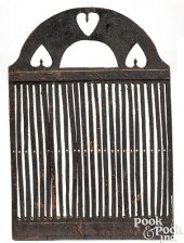 CARVED AND PAINTED TAPE LOOM,