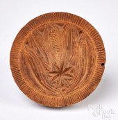 CARVED AND PAINTED TULIP BUTTE