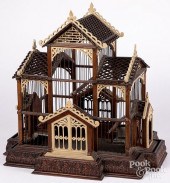 CARVED AND PAINTED VICTORIAN B