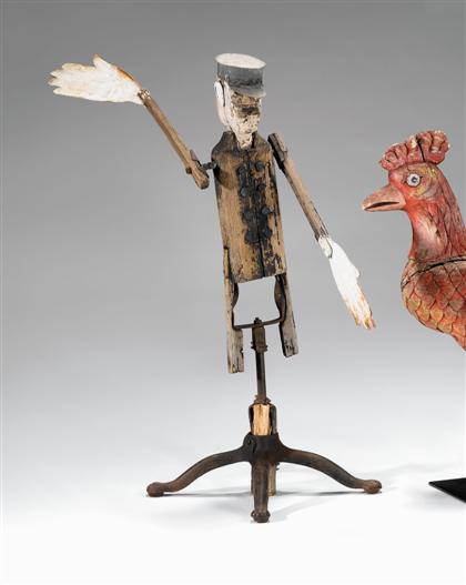 Carved and painted whirligig   