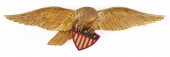 CARVED AND PAINTED WOODEN SPRE