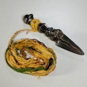 CARVED AND PAINTED ZITAN PHURB