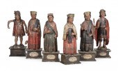 CARVED AND POLYCHROMED FIGURES