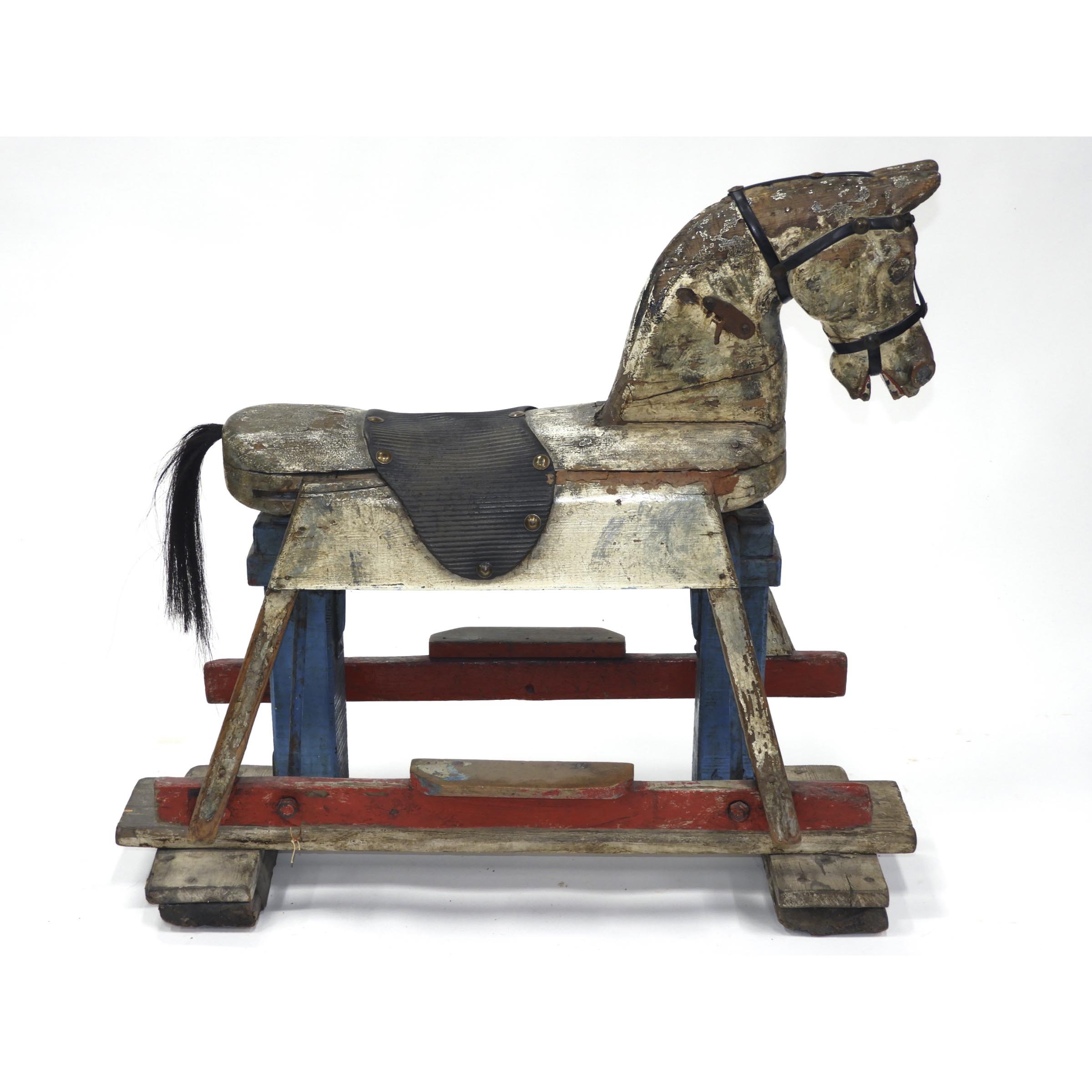 Carved and Polychromed Wood Toy
