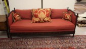 CARVED AND UPHOLSTERED FEDERAL