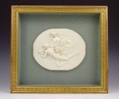 CARVED ANTIQUE IVORY MERCURY P