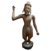 CARVED BALINESE STATUE<br>An a