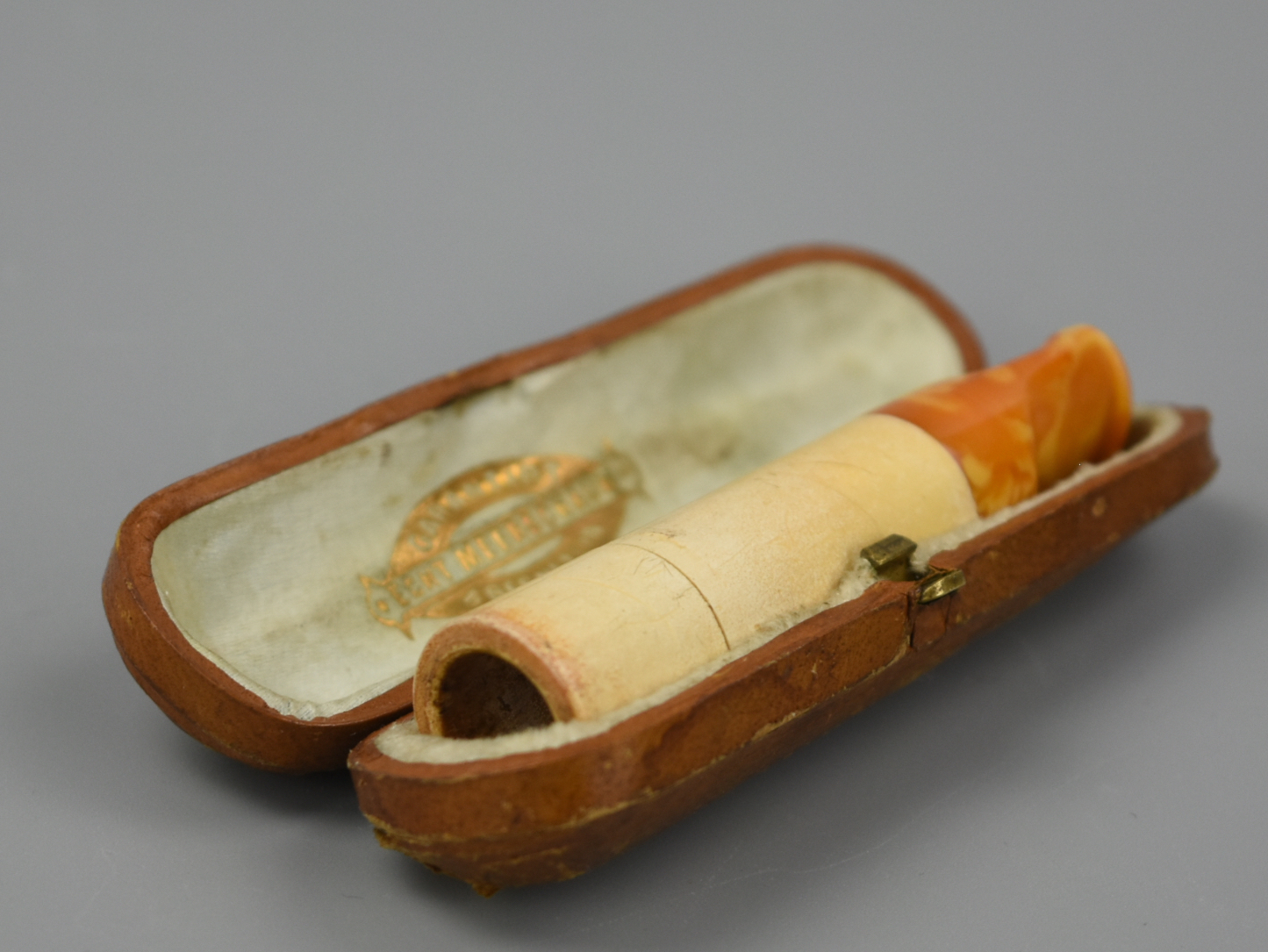 CARVED BEESWAX & POLISHED BONE