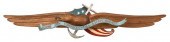 CARVED BELLAMY STYLE EAGLE BAN