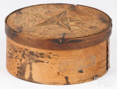CARVED BENTWOOD PANTRY BOX<br>