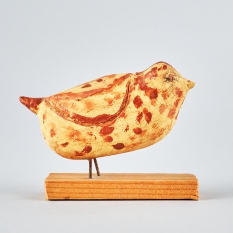 CARVED BIRD BY COLLINS
