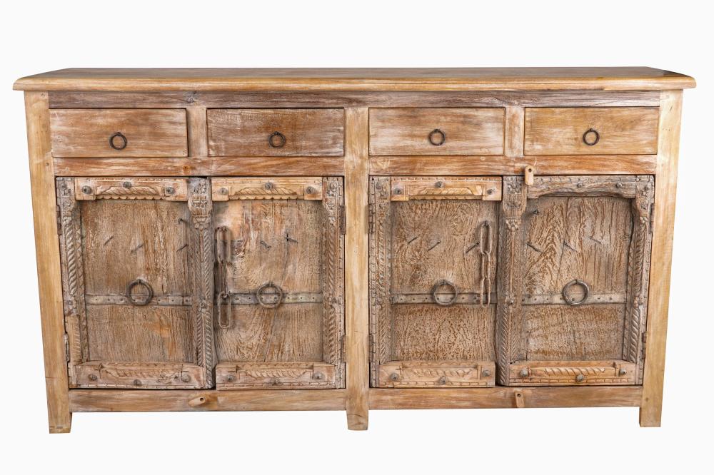 CARVED & BLEACHED WOOD