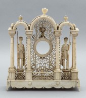 CARVED BONE WATCH TOWER, PROBA