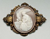 Carved cameo, Hebe and eagle,
