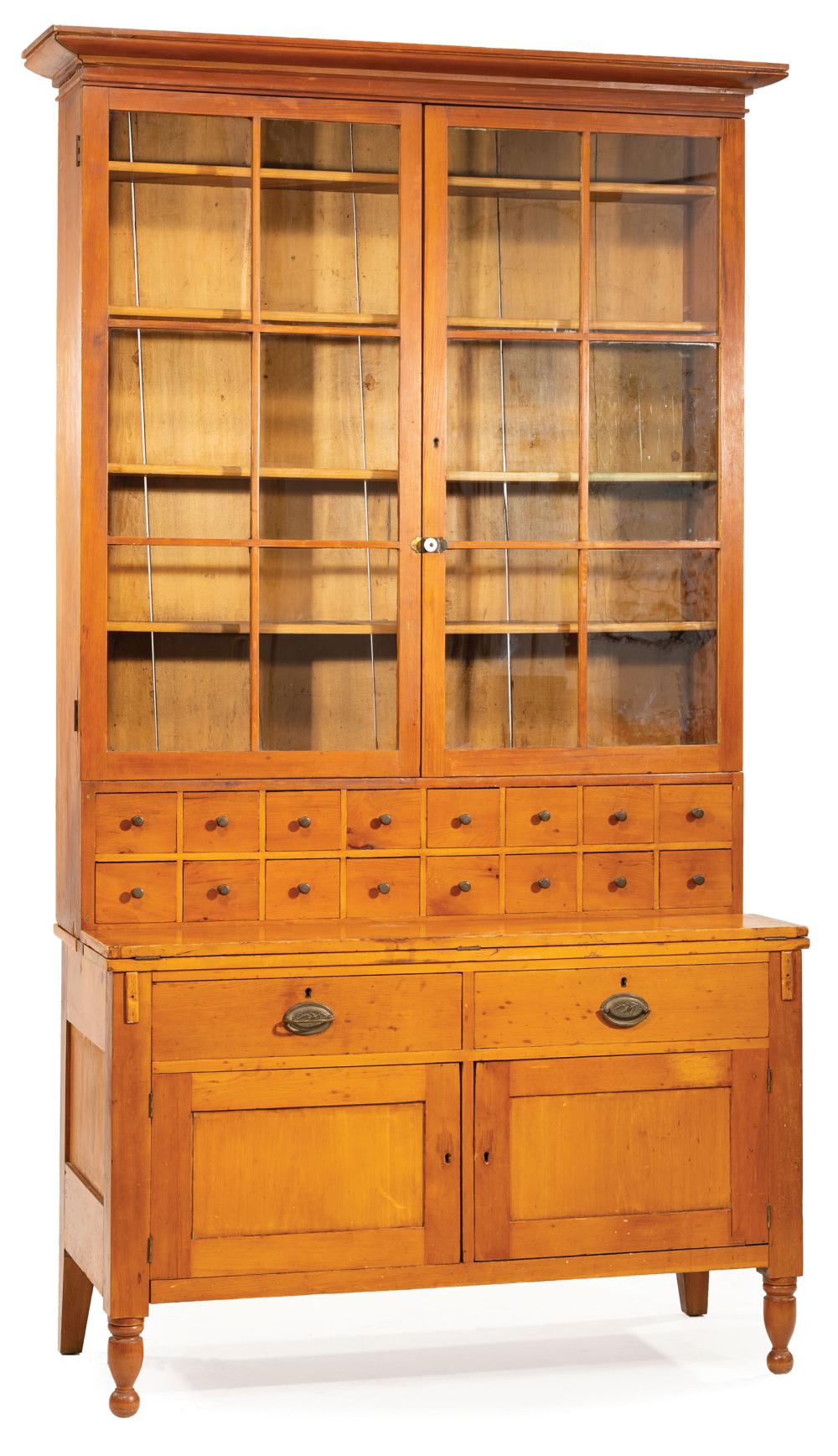 CARVED CHERRYWOOD AND PINE
