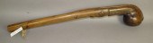 CARVED CHESTNUT/HICKORY WOOD W