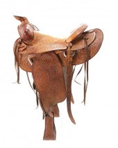 CARVED CHEYENNE ROLL WESTERN C