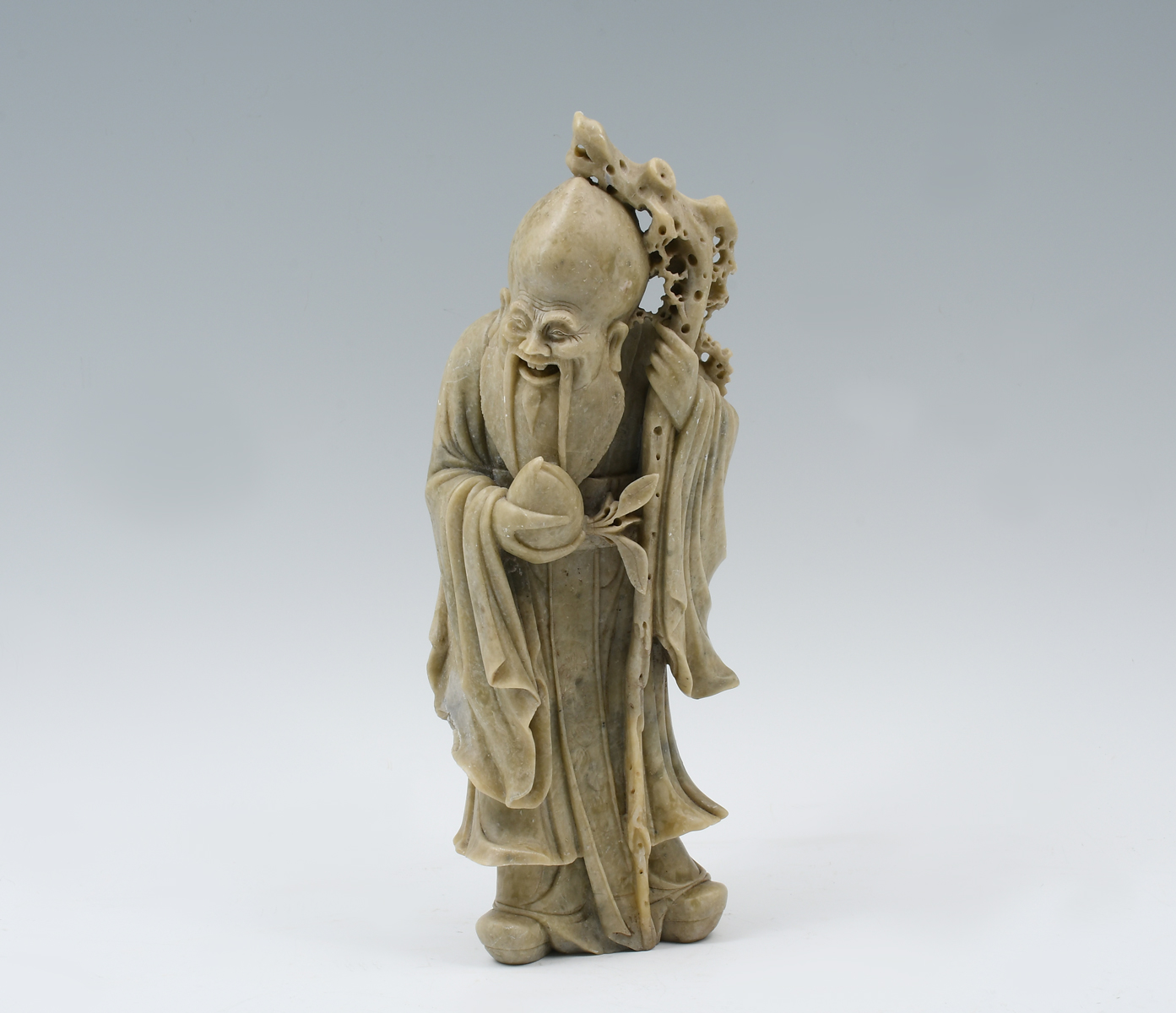 CARVED CHINESE SOAPSTONE