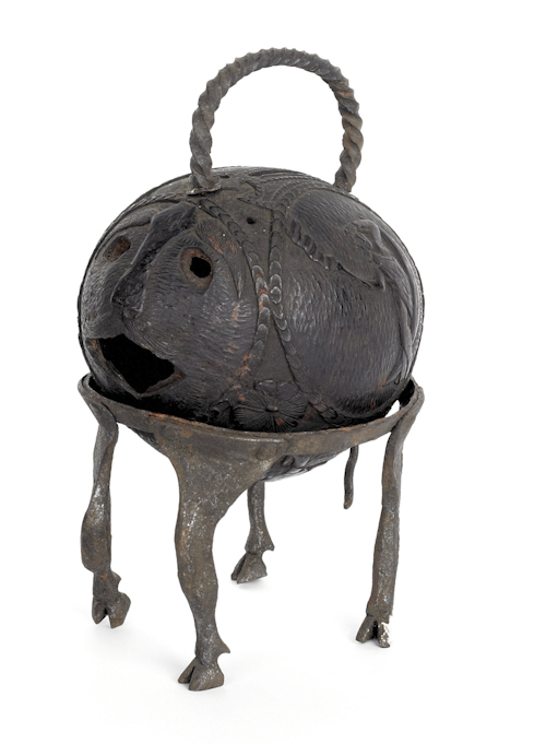 Carved coconut 18th c. now