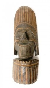 CARVED CONTEMPORARY AFRICAN MA
