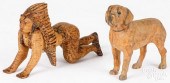 CARVED CROUCHING INDIAN FIGURE