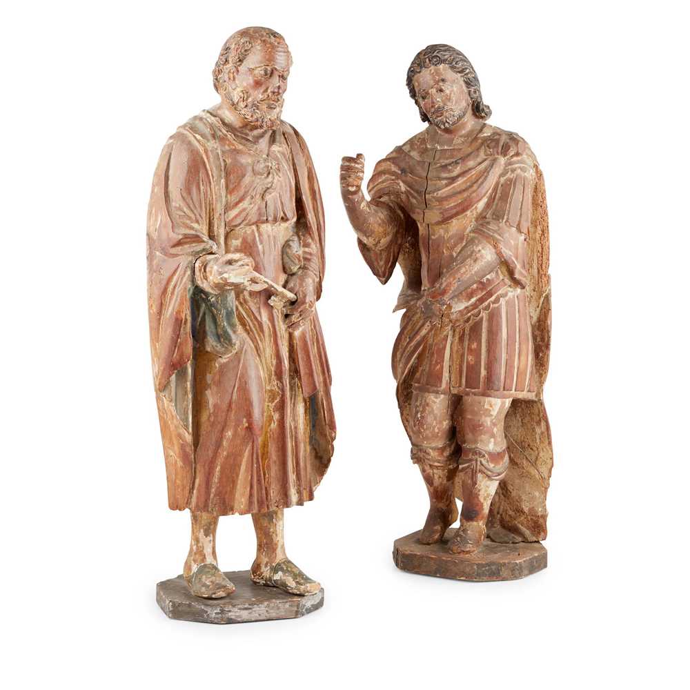 CARVED DEAL AND POLYCHROME