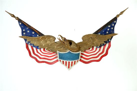 CARVED EAGLE TOBACCO ADVERTISING