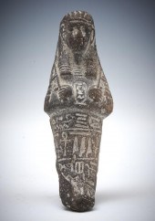 CARVED EGYPTIAN STONE USHABTI