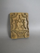 CARVED FLAT BOARD BUTTER MOLDc