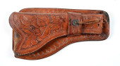 CARVED FLORAL LEATHER COLT SIN