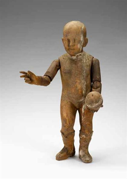 Carved folk art articulated