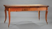 CARVED FRUITWOOD DRAW-LEAF TAB
