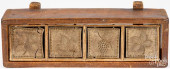 CARVED GANG BOX OF FOUR BUTTER