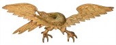 CARVED GILT EAGLECarved Gilt E