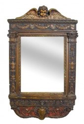 CARVED GILT NEOCLASSICAL FIGUR