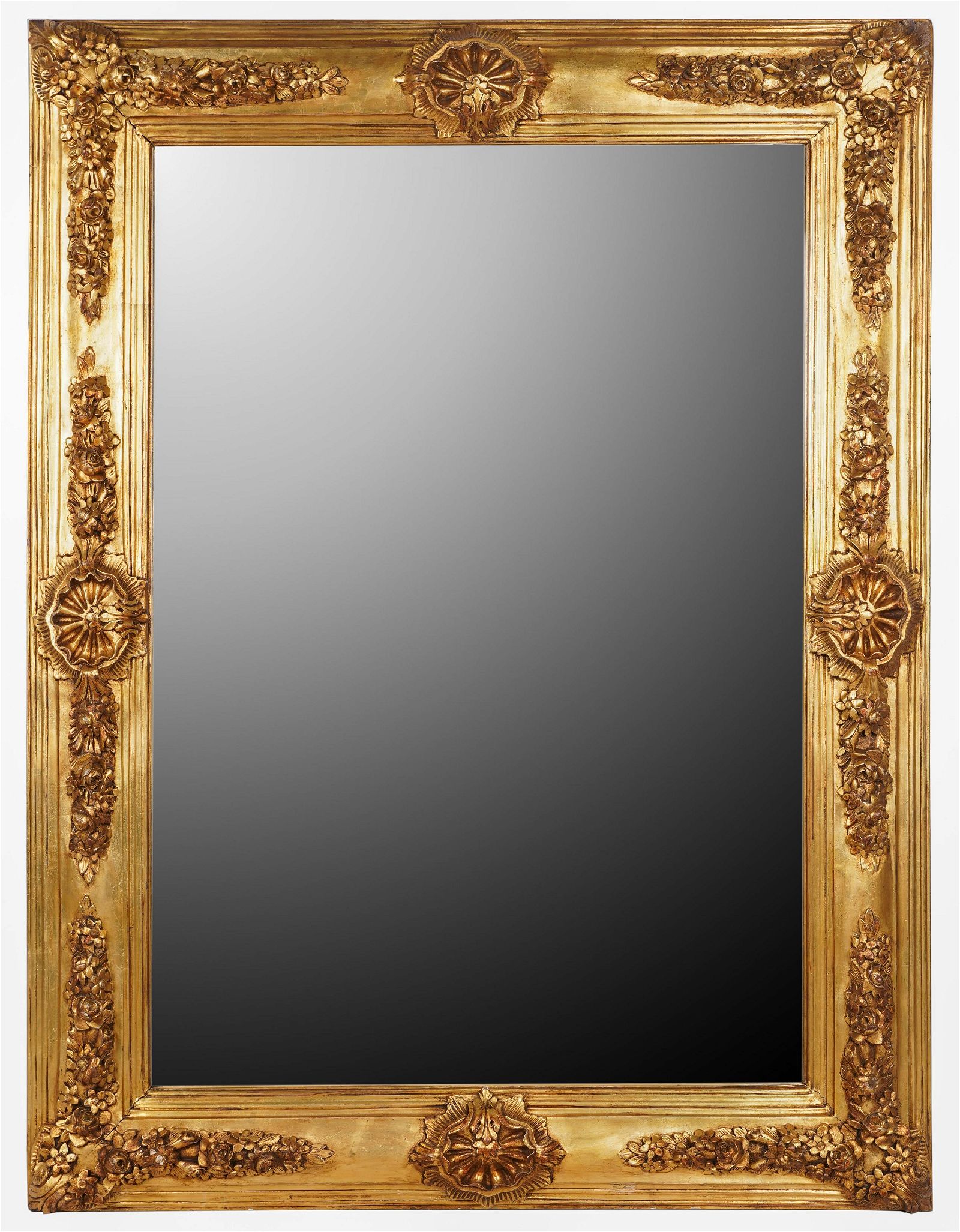 CARVED & GILT WOOD MIRRORearly 21st