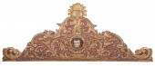 CARVED GILTWOOD AND POLYCHROME