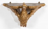 CARVED GILTWOOD EAGLE WALL BRA