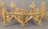 CARVED GILTWOOD FRAGMENT, POSS