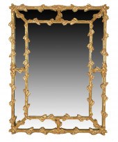 CARVED GILTWOOD WALL MIRRORthe