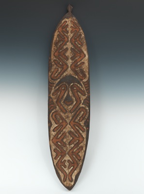 Carved Gope Board New Guinea