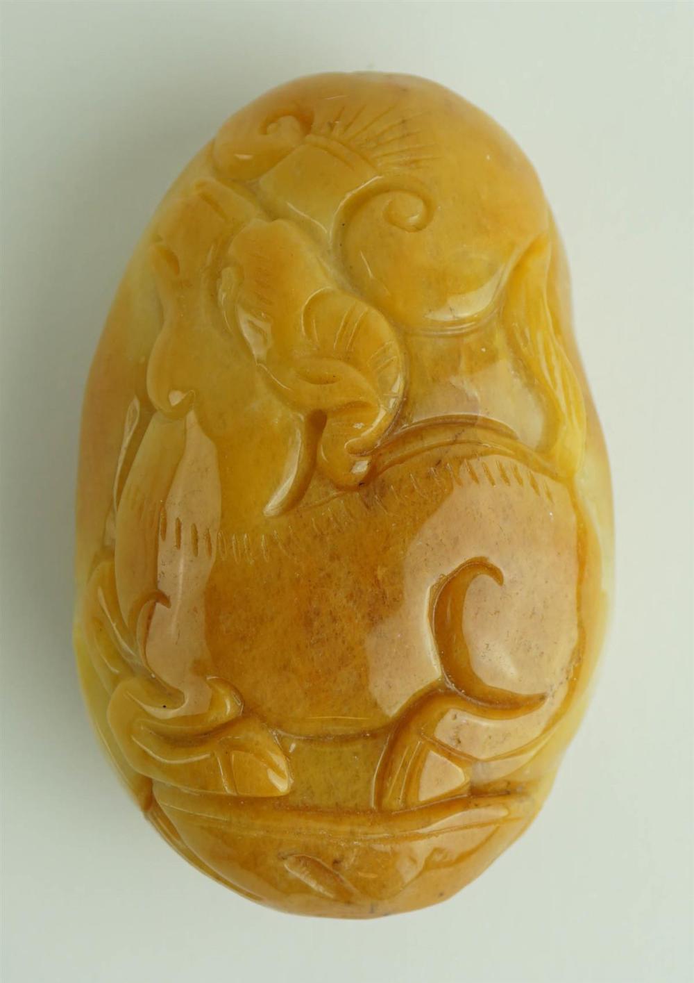 CARVED HARDSTONE