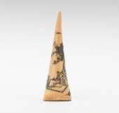 Carved Hornbill Beak Snuff Bot