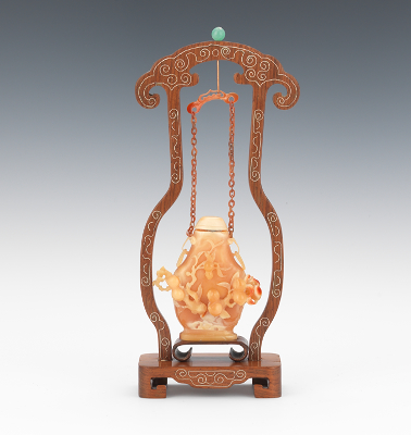 Carved Hornbill Ivory Hanging