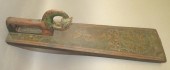 CARVED HORSE HANDLE MANGLE BOA