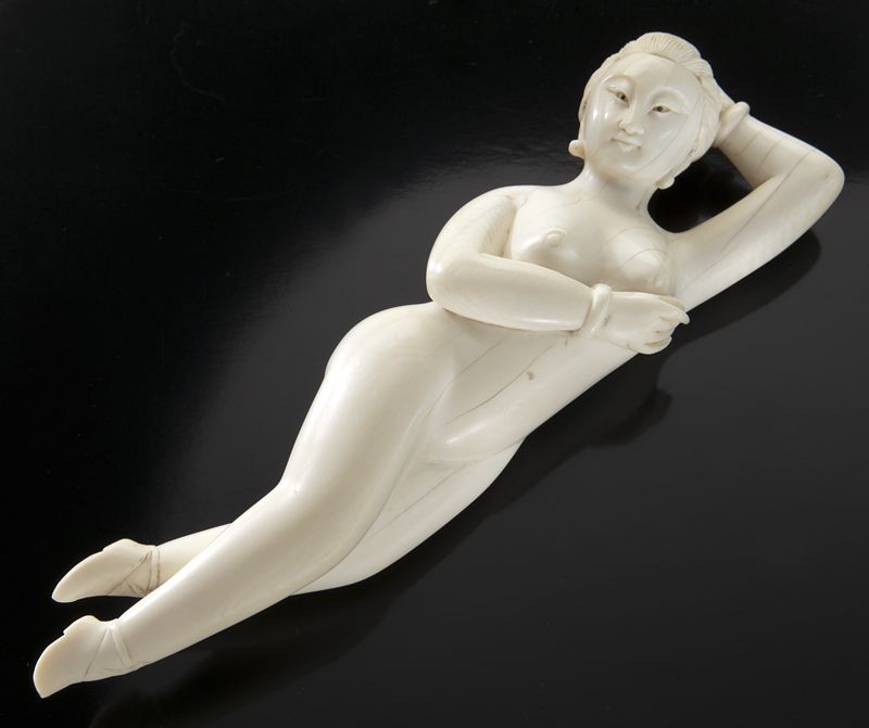 Carved ivory doctor's
